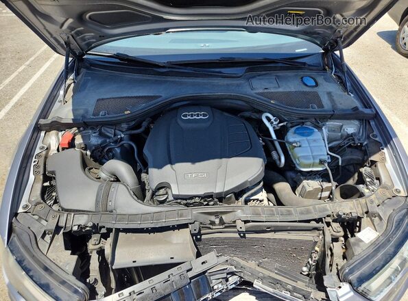 WAUG8AFC7HN038254 2017 AUDI A6 Silver Rear interior view