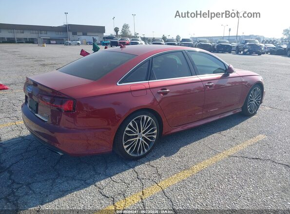WAUG8AFC8HN031166 2017 AUDI A6 Red უკანა მარჯვენა