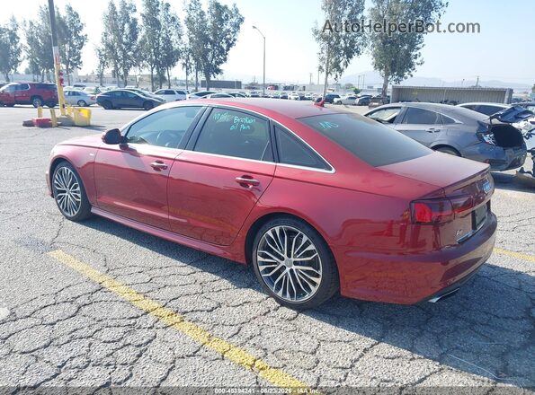 WAUG8AFC8HN031166 2017 AUDI A6 Red უკანა მარცხენა