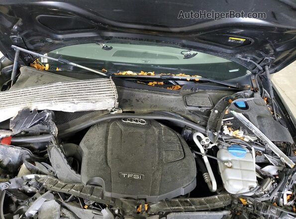 WAUG8AFC9JN028640 2018 AUDI A6 Черный Вид задней части салона