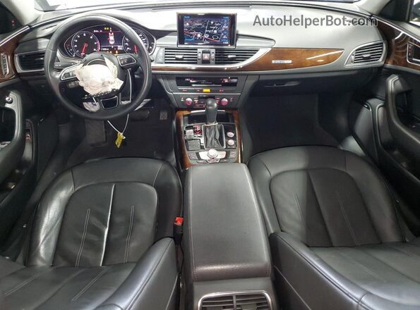 WAUG8AFC9JN028640 2018 AUDI A6 Черный Вид панели приборов