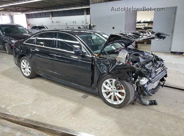 WAUG8AFC9JN028640 2018 AUDI A6 Черный Передняя правая четверть