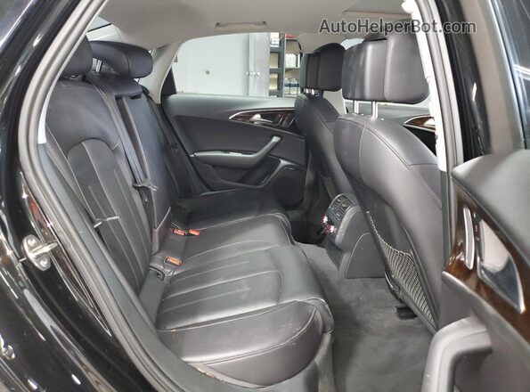 WAUG8AFC9JN028640 2018 AUDI A6 Черный Вид задних сидений