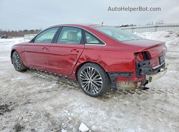 WAUG8AFCXHN127560 2017 AUDI A6 Maroon Հետևի ձախ