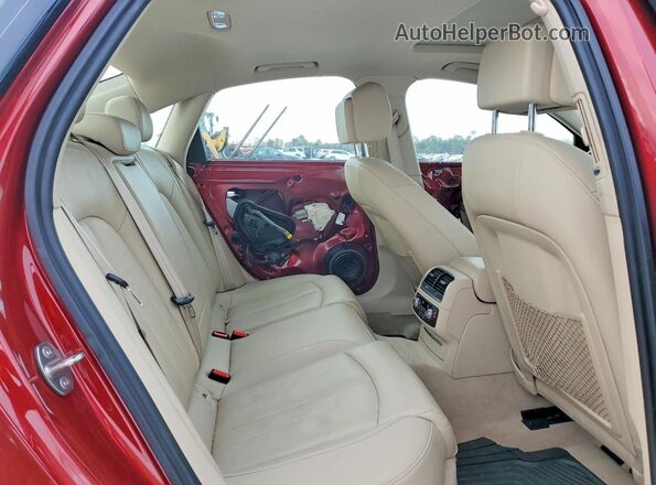 WAUG8AFCXHN127560 2017 AUDI A6 Maroon Հետևի նստատեղերի տեսք