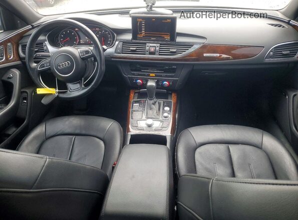WAUG8AFCXJN046449 2018 AUDI A6 White Widok deski rozdzielczej