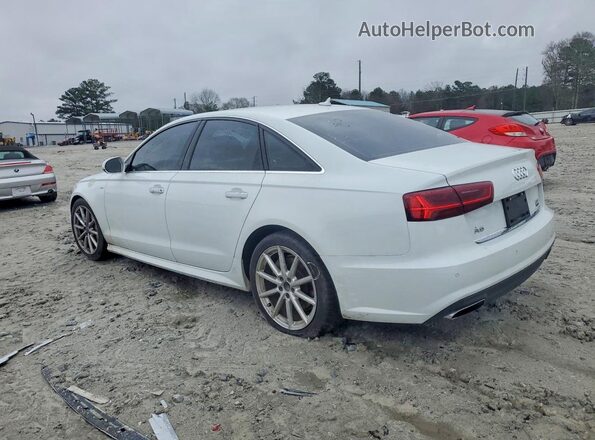 WAUG8AFCXJN046449 2018 AUDI A6 White Tył lewy