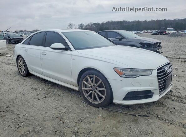 WAUG8AFCXJN046449 2018 AUDI A6 White Przód prawy