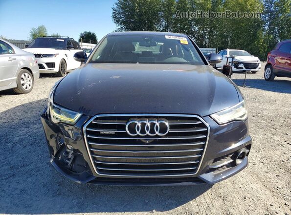 WAUGFAFC0GN014236 2016 AUDI A6 Blue Դիմացի տեսք