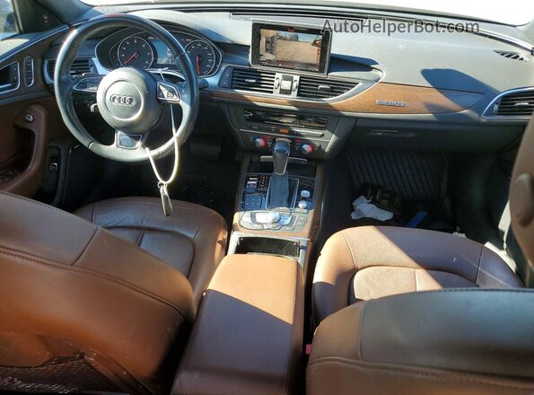 WAUGFAFC0GN014236 2016 AUDI A6 Blue Առջևի վահանակի տեսք