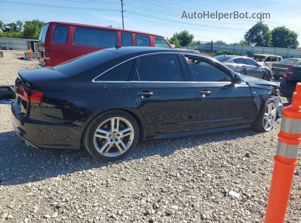 WAUGFAFC0GN106947 2016 AUDI A6 Black Trasero derecho