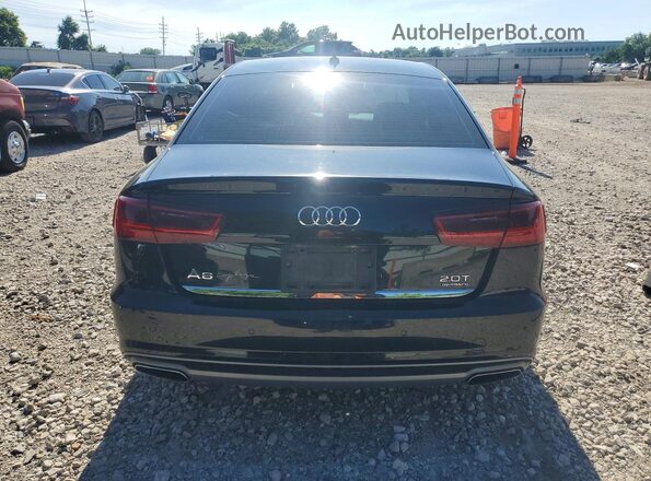 WAUGFAFC0GN106947 2016 AUDI A6 Black Vista trasera