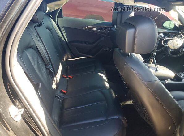 WAUGFAFC0GN106947 2016 AUDI A6 Black Vista de los asientos traseros