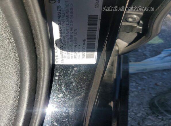WAUGFAFC0GN106947 2016 AUDI A6 Black Vista del compartimento del motor