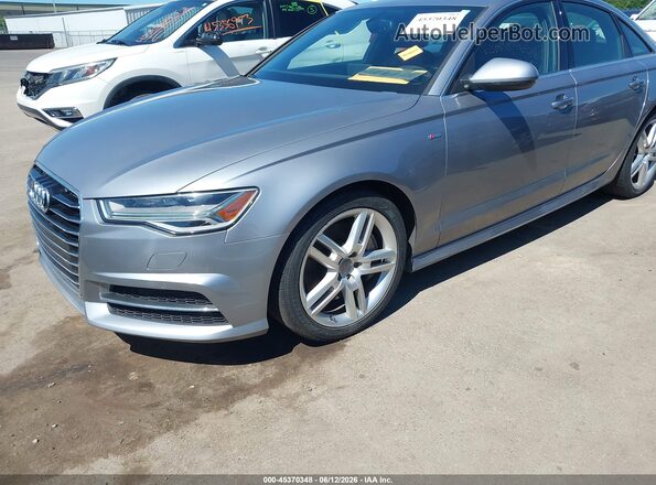 WAUGFAFC0GN110657 2016 AUDI A6 Silver წინა ხედი