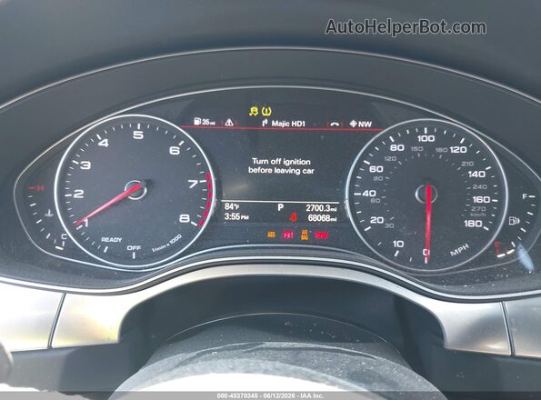 WAUGFAFC0GN110657 2016 AUDI A6 Silver 
