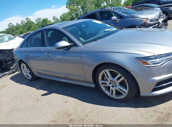 WAUGFAFC0GN110657 2016 AUDI A6 Silver უკანა სალონის ხედი