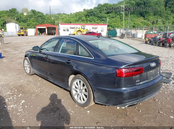 WAUGFAFC1GN094789 2016 AUDI A6 Black Tył lewy