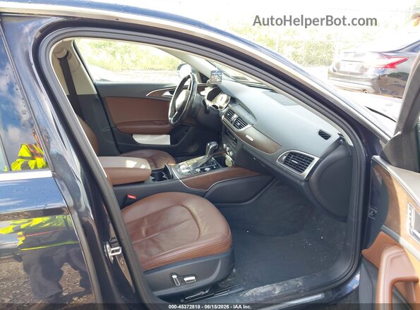 WAUGFAFC1GN094789 2016 AUDI A6 Black Widok wnętrza z przodu