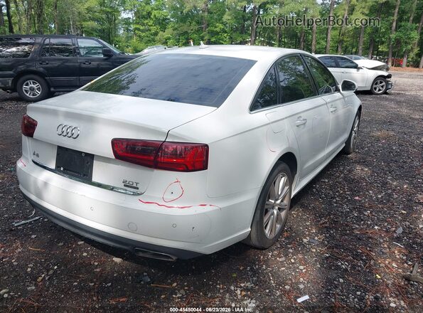 WAUGFAFC2GN062269 2016 AUDI A6 White Tył prawy