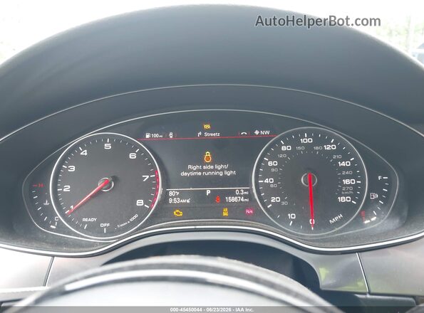 WAUGFAFC2GN062269 2016 AUDI A6 White Widok tylnych siedzeń