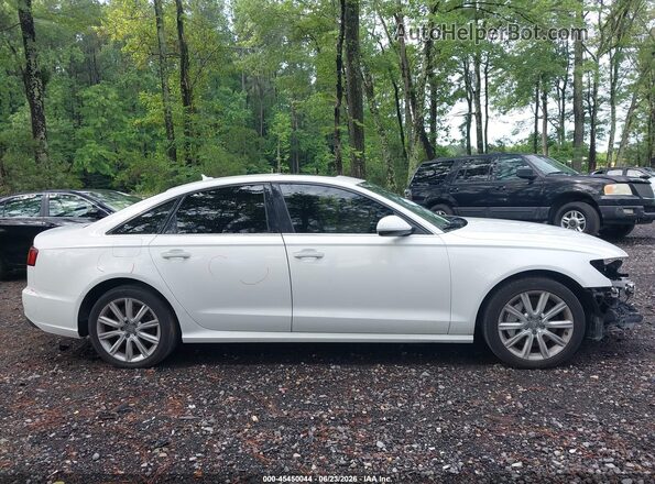 WAUGFAFC2GN062269 2016 AUDI A6 White Widok wnętrza z tyłu