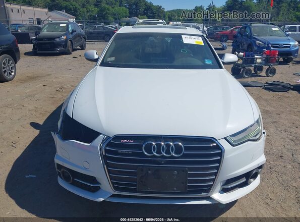 WAUGFAFC2GN142865 2016 AUDI A6 White Rear interior view