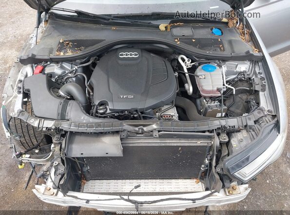 WAUGFAFC2GN178345 2016 AUDI A6 Gray Вид ззаду