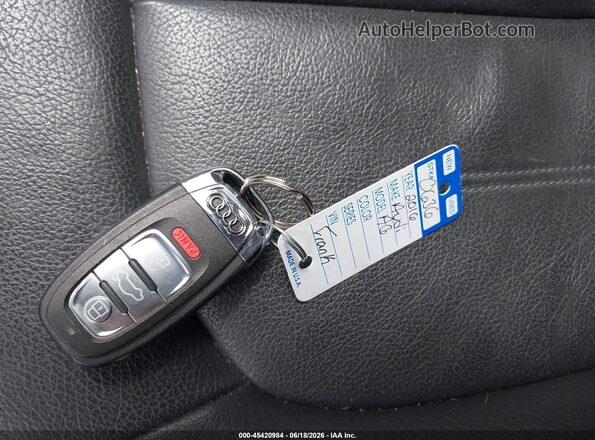 WAUGFAFC2GN178345 2016 AUDI A6 Gray Вид панелі приладів