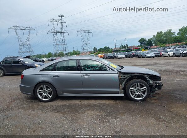 WAUGFAFC2GN178345 2016 AUDI A6 Gray Вид задньої частини салону