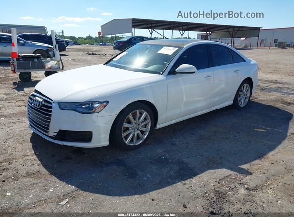 WAUGFAFC2GN180225 2016 AUDI A6 White Vista tres cuartos delantera izquierda