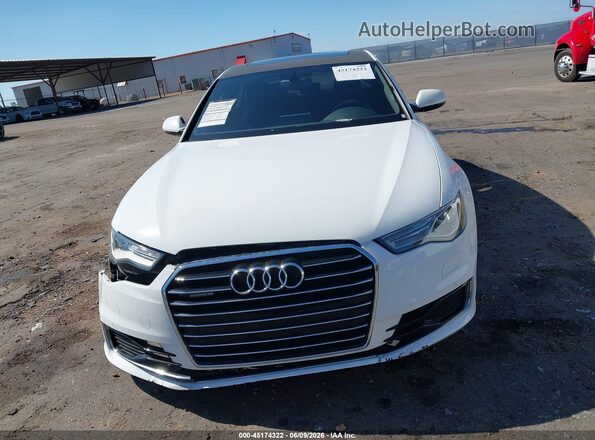 WAUGFAFC2GN180225 2016 AUDI A6 White Vista del cuadro de instrumentos