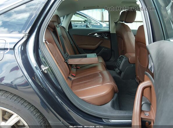 WAUGFAFC3GN014232 2016 AUDI A6 Dark Blue Вид наклейки с VIN-кодом