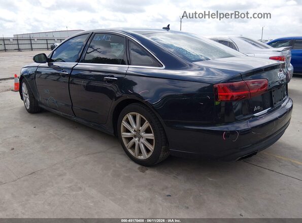 WAUGFAFC3GN014232 2016 AUDI A6 Dark Blue Задняя левая четверть
