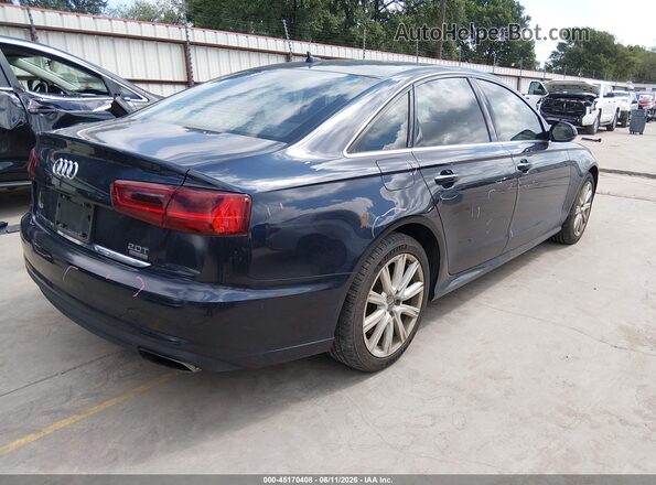 WAUGFAFC3GN014232 2016 AUDI A6 Dark Blue Задняя правая четверть