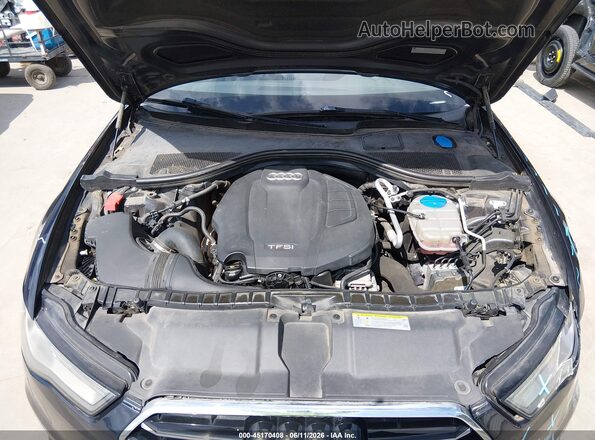 WAUGFAFC3GN014232 2016 AUDI A6 Dark Blue Вид сзади