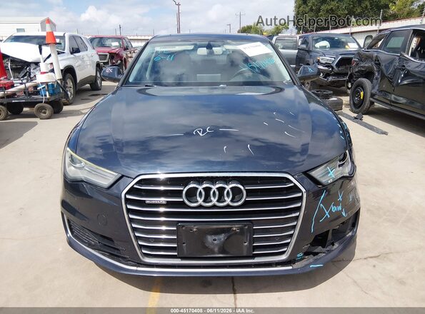 WAUGFAFC3GN014232 2016 AUDI A6 Dark Blue Вид щитка приборов