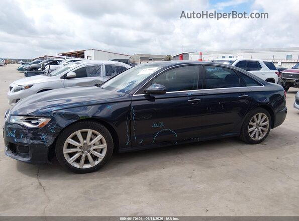 WAUGFAFC3GN014232 2016 AUDI A6 Dark Blue Панорамный вид салона 360°
