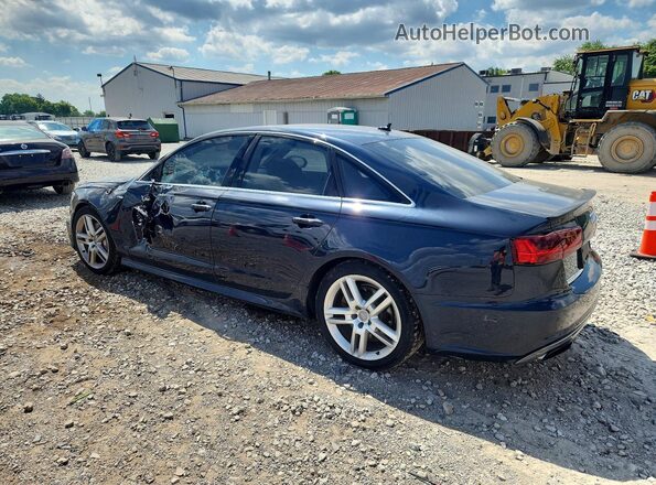 WAUGFAFC3GN058148 2016 AUDI A6 Charcoal Հետևի ձախ