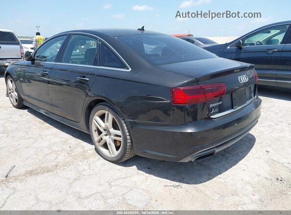 WAUGFAFC6GN008747 2016 AUDI A6 Черный Задняя левая четверть