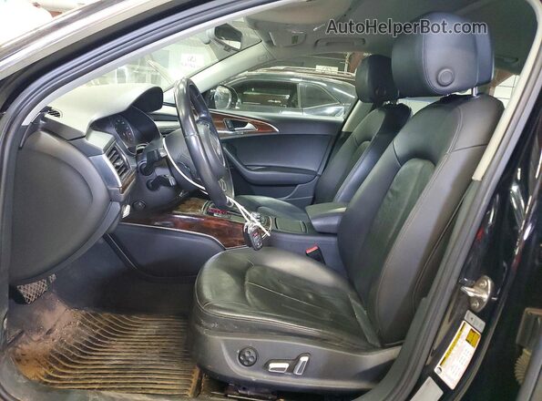 WAUGFAFC7GN008725 2016 AUDI A6 Black Вид салону спереду
