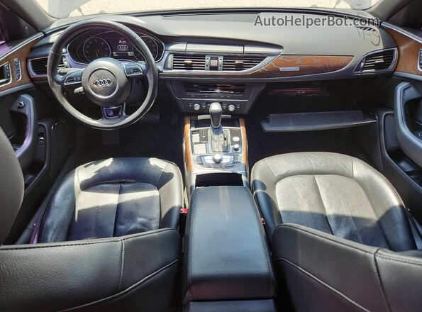 WAUGFAFC8GN045184 2016 AUDI A6 Black 