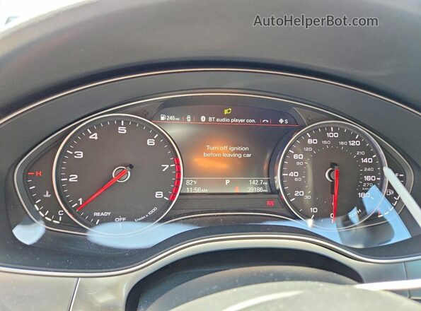 WAUGFAFC8GN075902 2016 AUDI A6 Серебряный 
