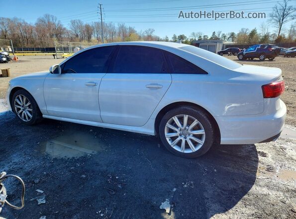 WAUGFAFCXGN053061 2016 AUDI A6 White Задня ліва чверть