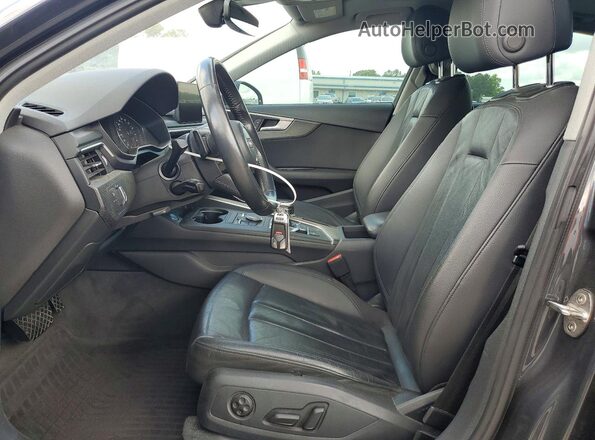 WAUGMAF40KA026899 2019 AUDI A4 Gray Vista interior delantera