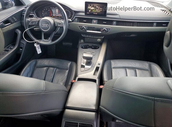 WAUGMAF40KA026899 2019 AUDI A4 Gray Vista del salpicadero