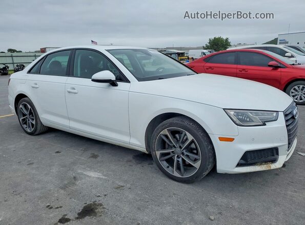 WAUGMAF40KN015409 2019 AUDI A4 White 