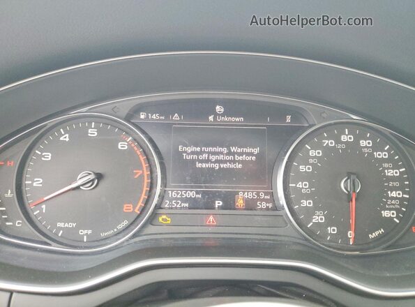 WAUGMAF40KN015409 2019 AUDI A4 White 