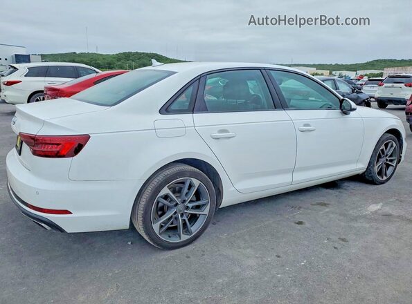 WAUGMAF40KN015409 2019 AUDI A4 White 