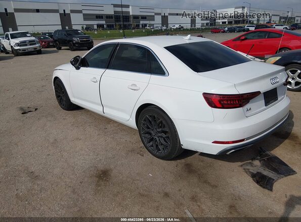 WAUGMAF41KN004211 2019 AUDI A4 White უკანა მარცხენა